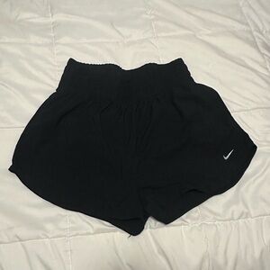 Nike Women's Hi Waisted Black Shorts